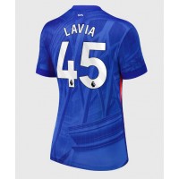 Chelsea Romeo Lavia #45 Domáci Ženy futbalový dres 2025-26 Krátky Rukáv
